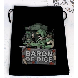 Baron of Dice - Premium Black Dice Bags - Final Stand