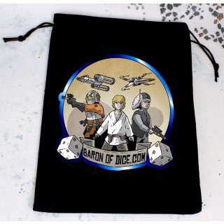 Baron of Dice - Premium Black Dice Bags - Resistance