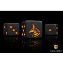 Baron of Dice - Anubis 16mm Square Corner Dice (25)