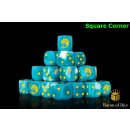 Baron of Dice - Sea Monsters, Yellow 16mm Square Corner...