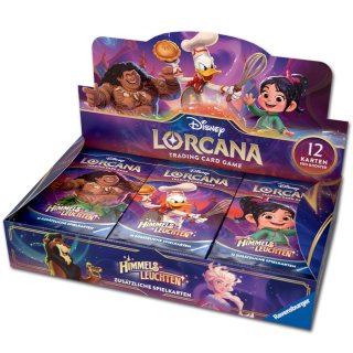 Disney Lorcana TCG - Himmelsleuchten Booster Display - Deutsch