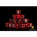 Baron of Dice - Imperial Helm, Red 16mm Round Corner Dice...