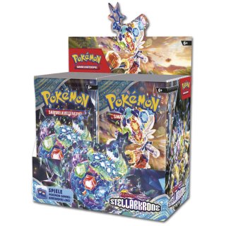 Pokemon TCG - Karmesin & Purpur 7: Stellarkrone Booster Display - Deutsch