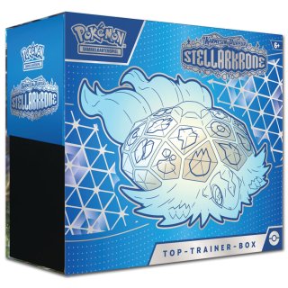 Pokemon TCG - Karmesin & Purpur 7: Stellarkrone Top-Trainer-Box - Deutsch