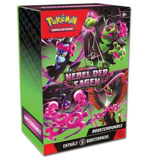 Pokemon TCG - Karmesin & Purpur 6.5: Nebel der Sagen Booster Bundle - Deutsch