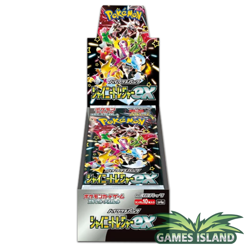 Pokemon shiny treasure ex booster box japanese