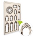 Green Stuff World - Elven Miniature Windows - Small