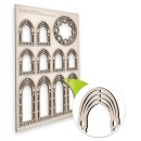 Green Stuff World - Skeleton Miniature Windows - Large