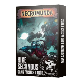 Necromunda - Hive Secundus Tactics Cards (Englisch)