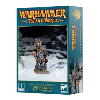 Dwarfen Mountain Holds - Dwarf King with Oathstone