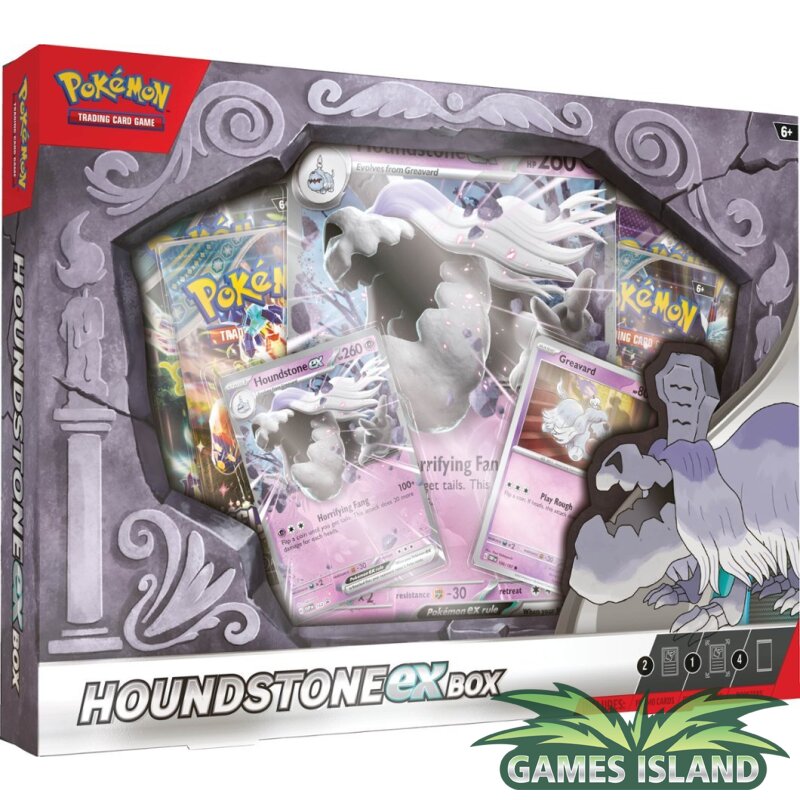 Pokemon houndstone ex box english