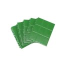 Gamegenic - Sideloading 18-Pocket Pages (10) - Green