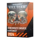 Kill Team - Genehmigte Einsätze Kartenset 2024...