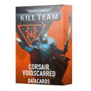 Kill Team - Corsair Voidscarred Datacards (Englisch)