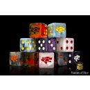 Baron of Dice - Battle Robots - Deadly Wolf Mech Set - Variety 2 (10 Dice)