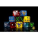 Baron of Dice - Battle Robots - Jeweled Jaws Mech Set - Variety 1 (10 Dice)