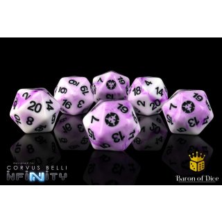 Baron of Dice - Infinity: Aleph - Official Dice Set (6 Dices)