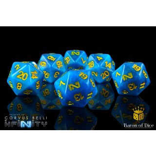 Baron of Dice - Infinity: N4 Judge & Jury - Official Dice Set (6 Dices)