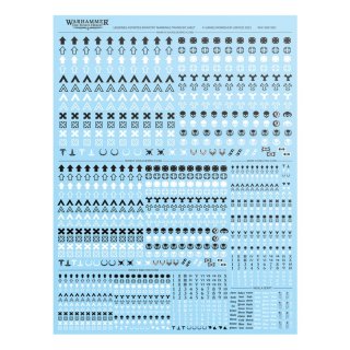 The Horus Heresy - Legiones Astartes Infantry Markings Transfer Sheet