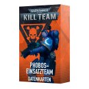 Kill Team - Phobos Strike Team Datenkarten (Deutsch)