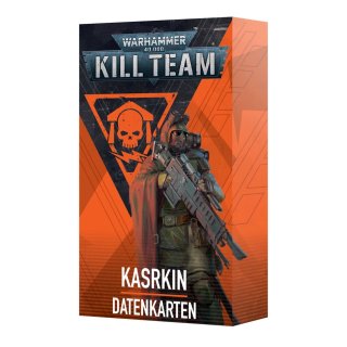 Kill Team - Kasrkin Datenkarten (Deutsch)