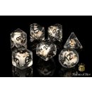 Baron of Dice - Bones & Bats RPG Dice Set (7 Pieces)