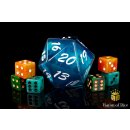 Baron of Dice - Big Ass D20 Lifecounter - Blue Island