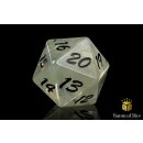 Baron of Dice - Big Ass D20 Lifecounter - White Order