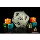 Baron of Dice - Big Ass D20 Lifecounter - White Order