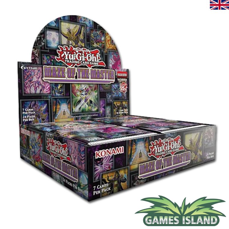 Pokemon yugioh! maze of the master booster box english / 1st edition