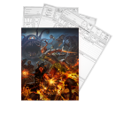 Dungeons & Dragons RPG - Character Sheets 2024 (Englisch)