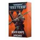 Kill Team - Death Korps Datacards (Englisch)