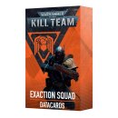 Kill Team - Exaction Squad Datacards (Englisch)