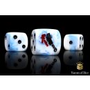 Baron of Dice - Ice Cleaver 16mm Round Corner Dice (25)