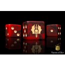 Baron of Dice - Cursed Vampire 16mm Square Corner Dice (25)