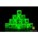 Baron of Dice - Bubonic Rats 16mm Square Corner Dice (25)