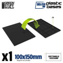 Green Stuff World - Plastic Rectangular Bases 100x150mm