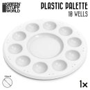 Green Stuff World - Plastic Round Mixing Palette