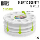 Green Stuff World - Plastic Round Mixing Palette