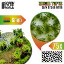 Green Stuff World - Shrub Tufts 6mm self-adhesive - Dark...