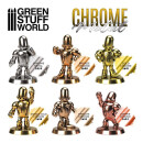 Green Stuff World - Chrome Paint (Pack x20)