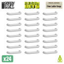 Green Stuff World - Mecha Detail Parts - 17 mm Ladder Rungs