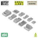 Green Stuff World - Mecha Detail Parts - Heat Sink Plates