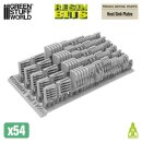 Green Stuff World - Mecha Detail Parts - Heat Sink Plates