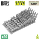 Green Stuff World - Mecha Detail Parts - TAU Battlesuit Accessories