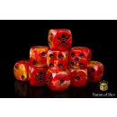 Baron of Dice - Bloody Icon 16mm Round Corner Dice (25)