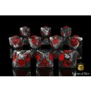 Baron of Dice - World Domination, Red D8 Dice Set (10)