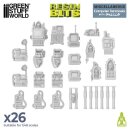 Green Stuff World - Computer Terminals with Skulls