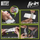 Green Stuff World - Air Dry Foam Clay 250gr. - Black