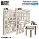 Green Stuff World - Basic Square Miniature Windows - Small